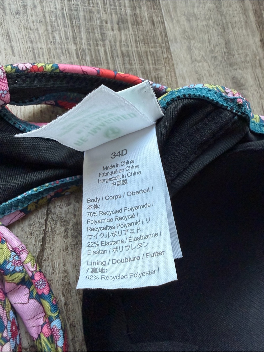 J. Crew Pink Floral Underwire Bikini Set - Picture 3 of 3